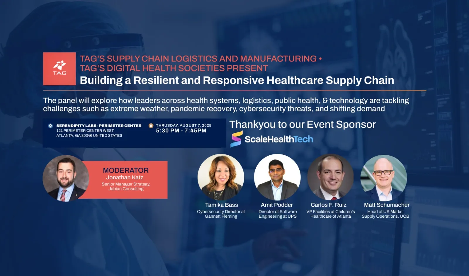 Join Us at TAG Digital Health x Supply Chain & Manufacturing Societies ...